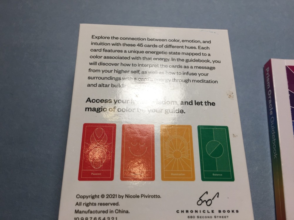 Prism Oracle by Nicole Pivirotto with Guidebook