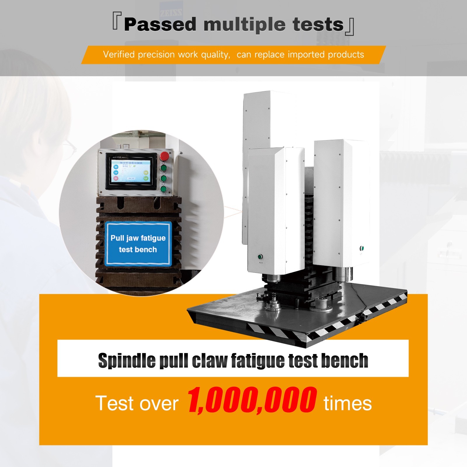 SFX BT40-OTT-45° Internal Thread Spindle Pull Claw Gripper Alloy Steel ACROW