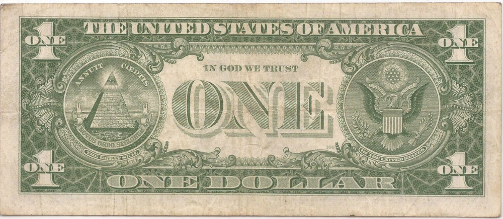 1957A *with motto* SILVER CERTIFICATE