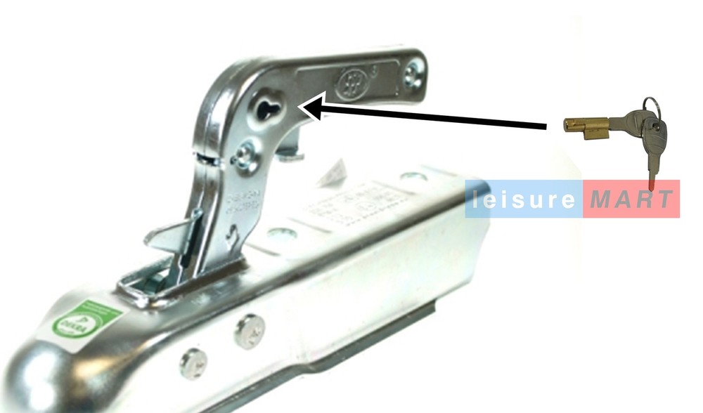 Hitch Coupling Lock and Key Suitable for Erde, Daxara and Maypole trailers