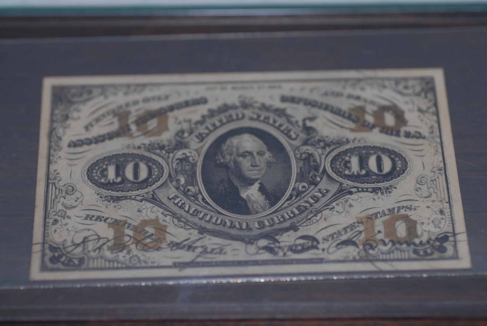 10 Cent, Third Issue, US Fractional Currency, PMG 58, EPQ