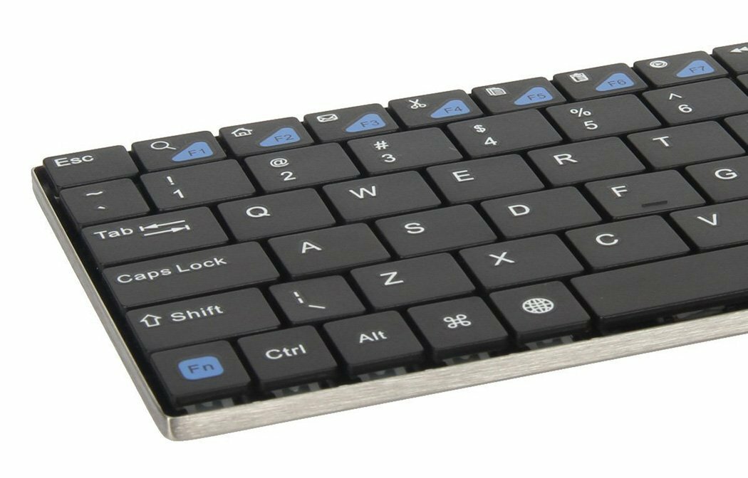 NEW Rii K12 Wireless UltraSlim Metal Keyboard withTouchpad