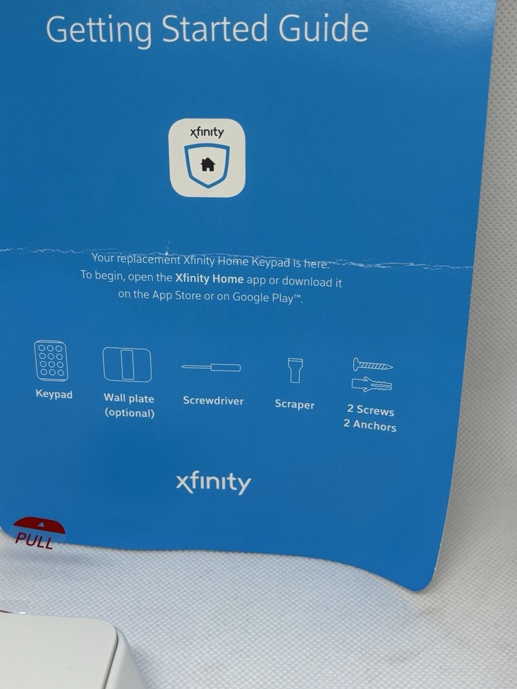 Security Alarm Keypad EUI-CS 4450 White Home Security NEW