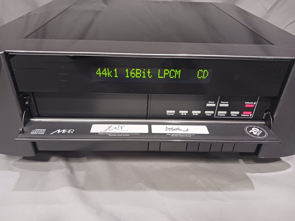 BOOTHROYD STUART MERIDIAN SIGNATURE REFERENCE CD PLAYER 808.2