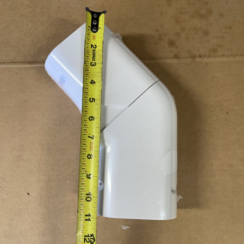 Mini Split Hide A Line 4 Inch Adjustable Elbow