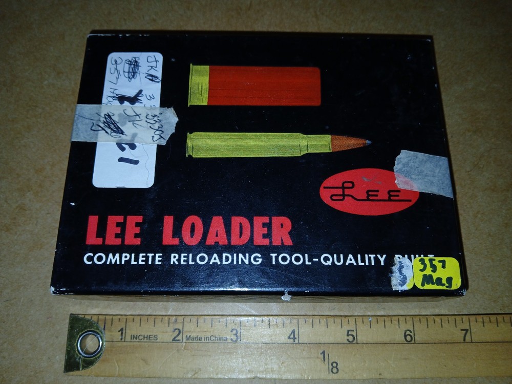 Lee 357 Magnum Reloading Kit - Used