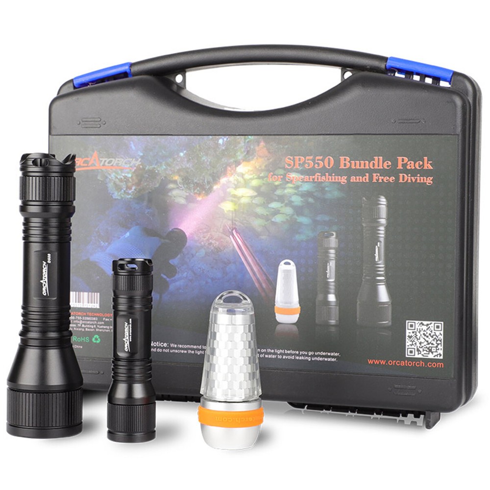 Orcatorch Spearfishing Freediving Bundle Pack