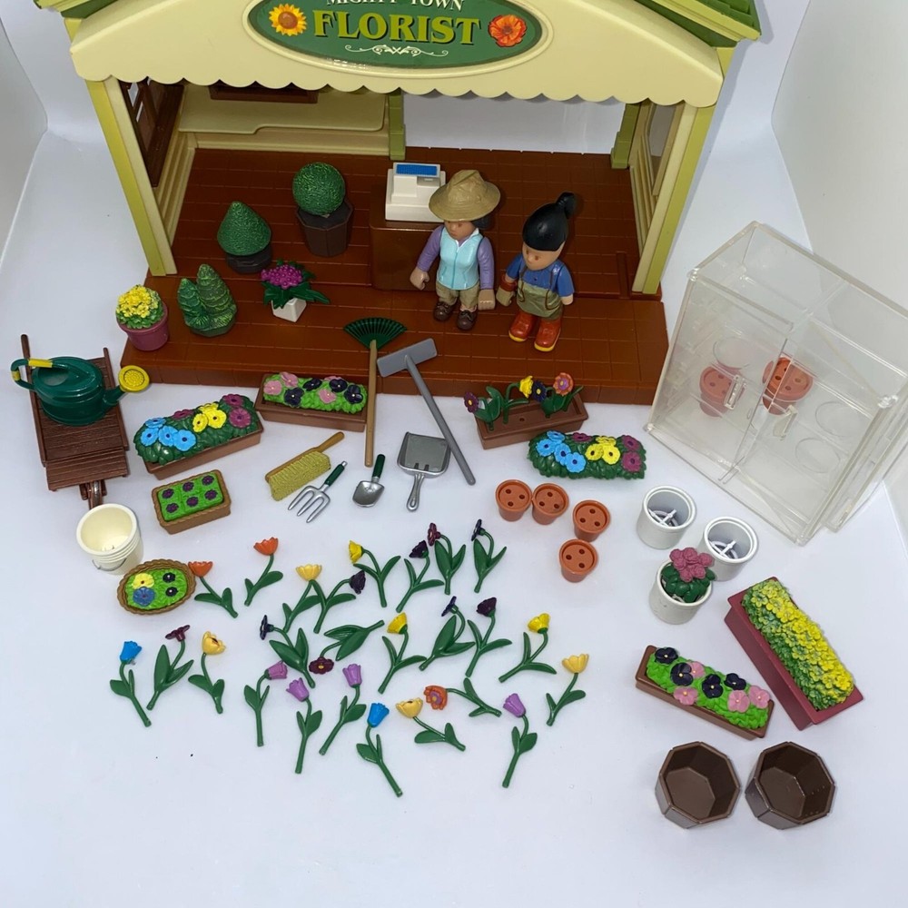Mighty Town Florist Playset