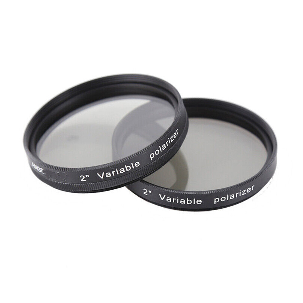 2 Inch Variable Polarizing Filter Lens for Astronomical Telescope Eyepiece New