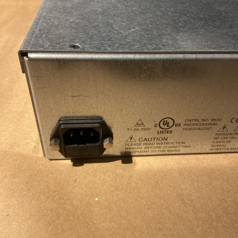 Miranda Technologies NV9601 Control Panel NVISION 9000 Router Control Eystem