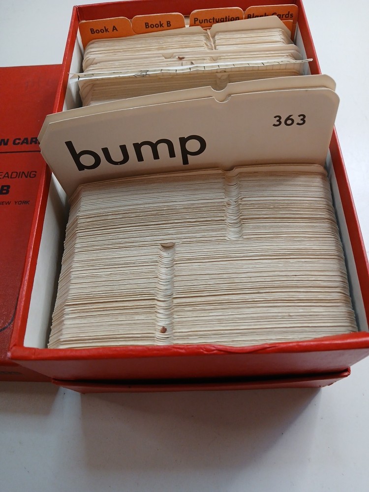 Lippincott's Basic Reading A & B Word Recoognition Cards Incomplete