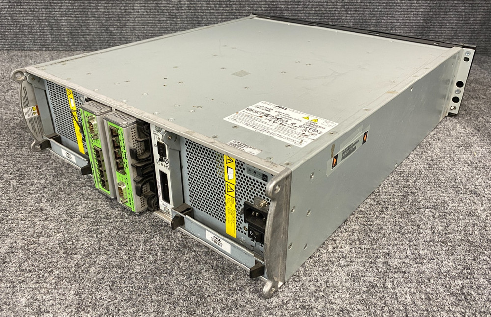 Dell EqualLogic PS6000 Storage System w/2x Control Modules, 2x PSU & Cords