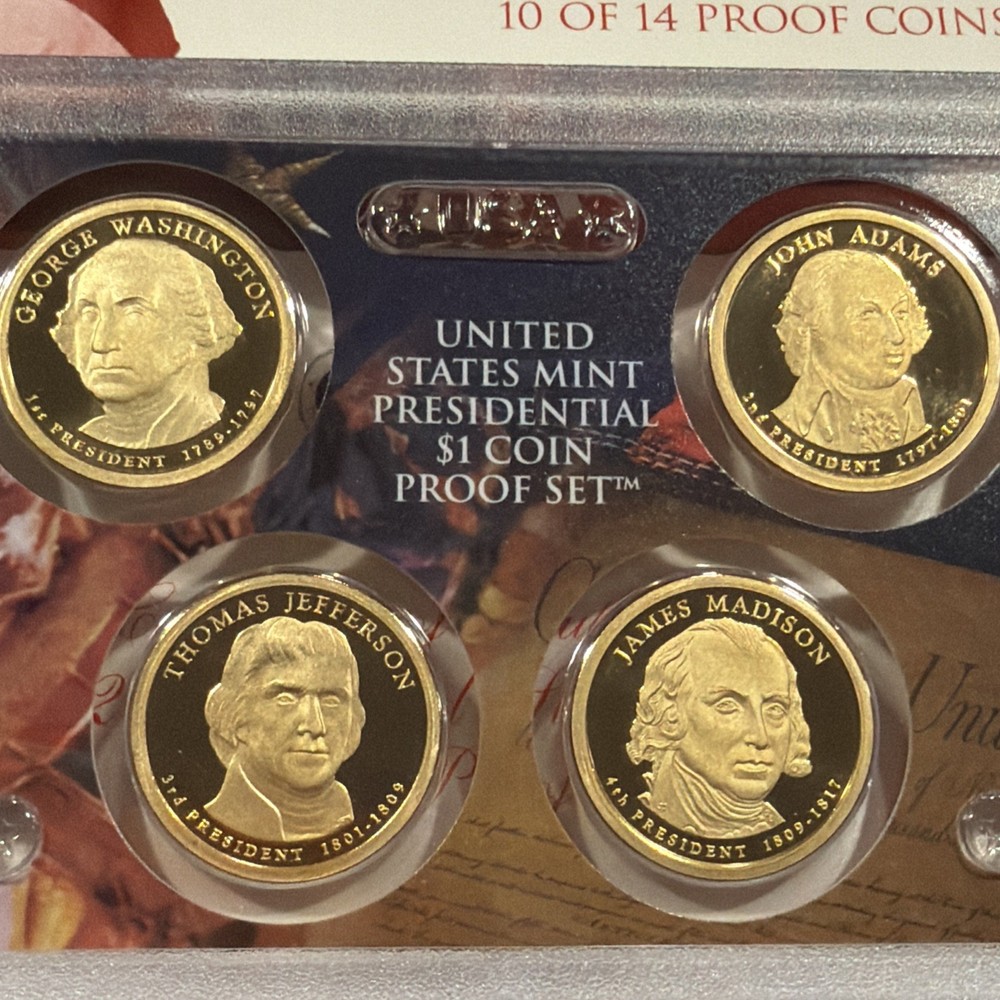 2007 U.S. Mint Silver Proof Set 14 Coins w/ Box & COA ~ Nice Set ~