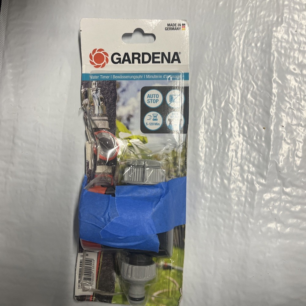 Water Timer: Automatic Timer for faucets 26.5 mm (3/4 inch) open Box