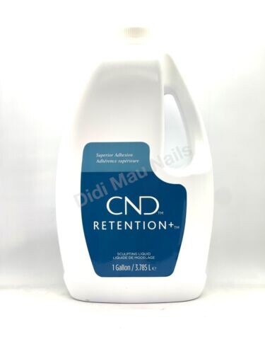 CND Retention+ Sculpting Liquid 1 Gallon / 3785 mL Superior Adhesion NEW PACKAGE