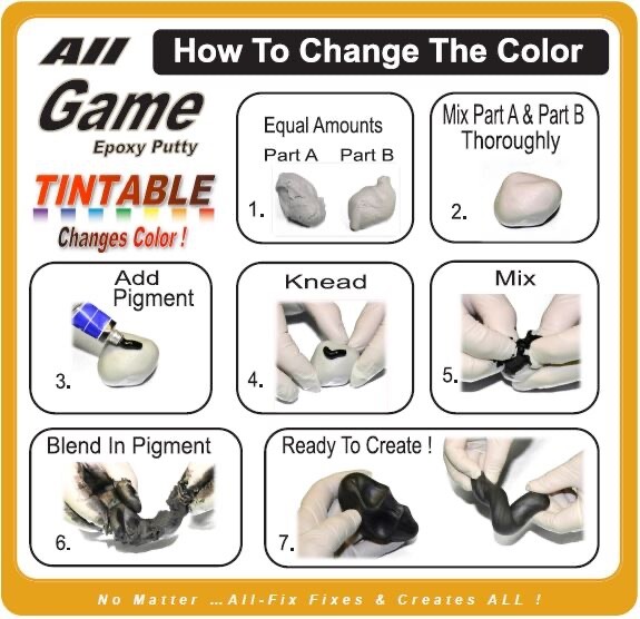 Antler Art Epoxy Material All Game - CREATE RESTORE POINTS TINES SMALL 8oz Set