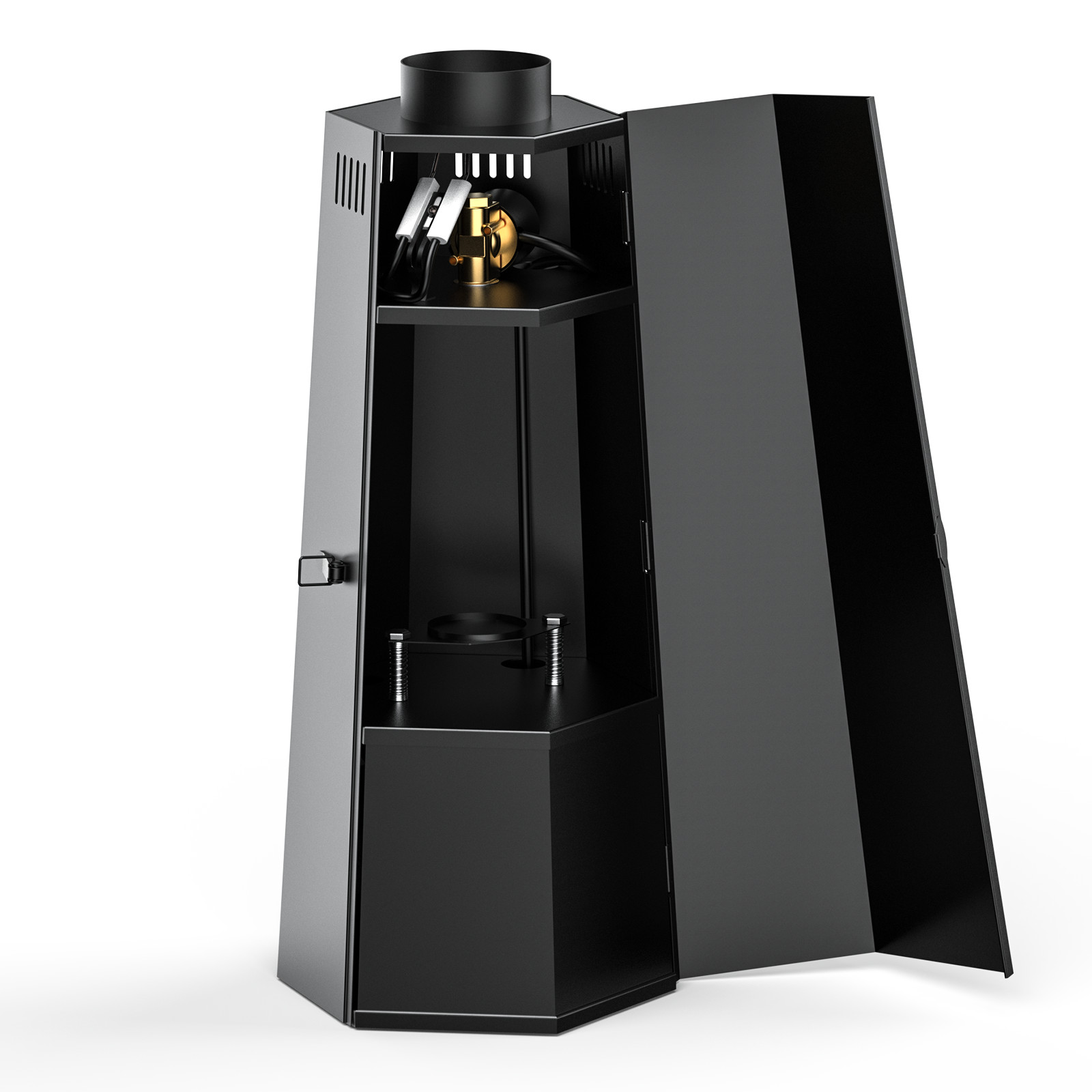 2pcs Fire Machine Stage Effect DMX Flame Thrower Flame Projector DJ Disco Party