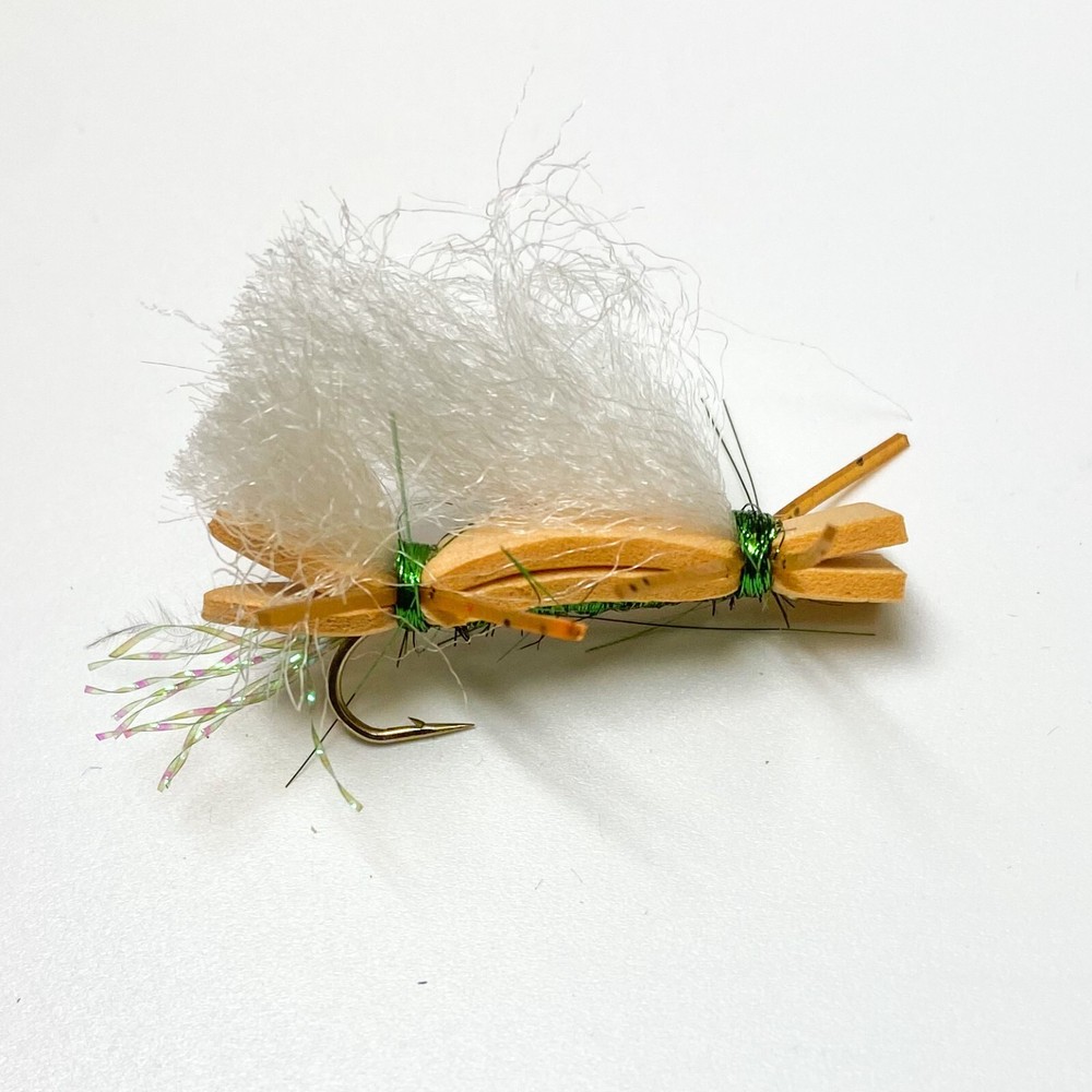 Four (4) Flies - Chubby Chernobyl - Olive