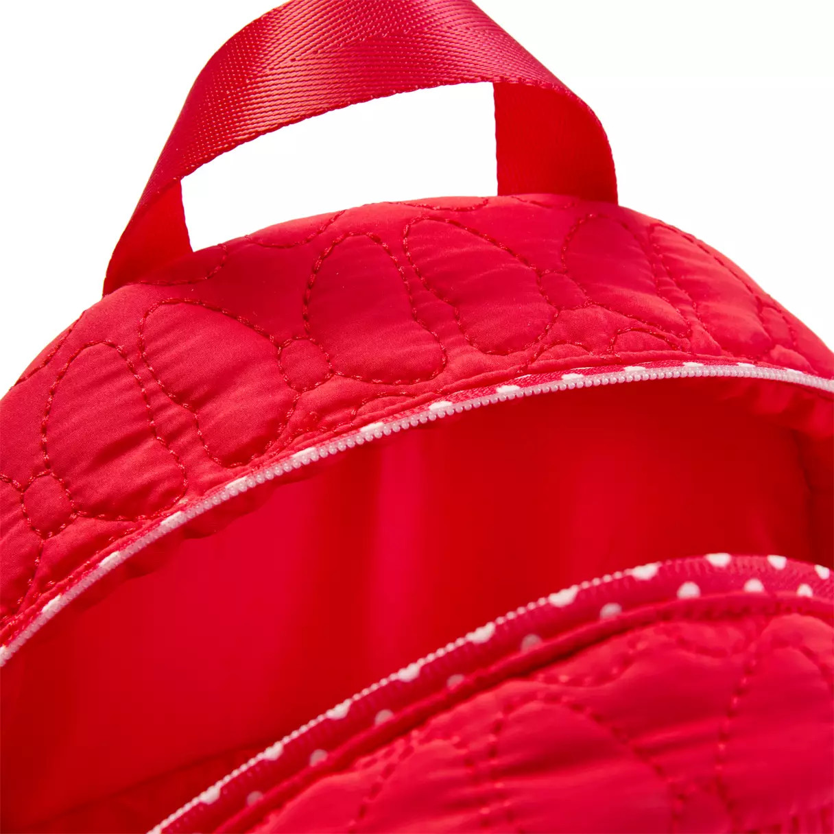 New Disney Parks Minnie Mouse Red Quilted Bow Mini Backpack