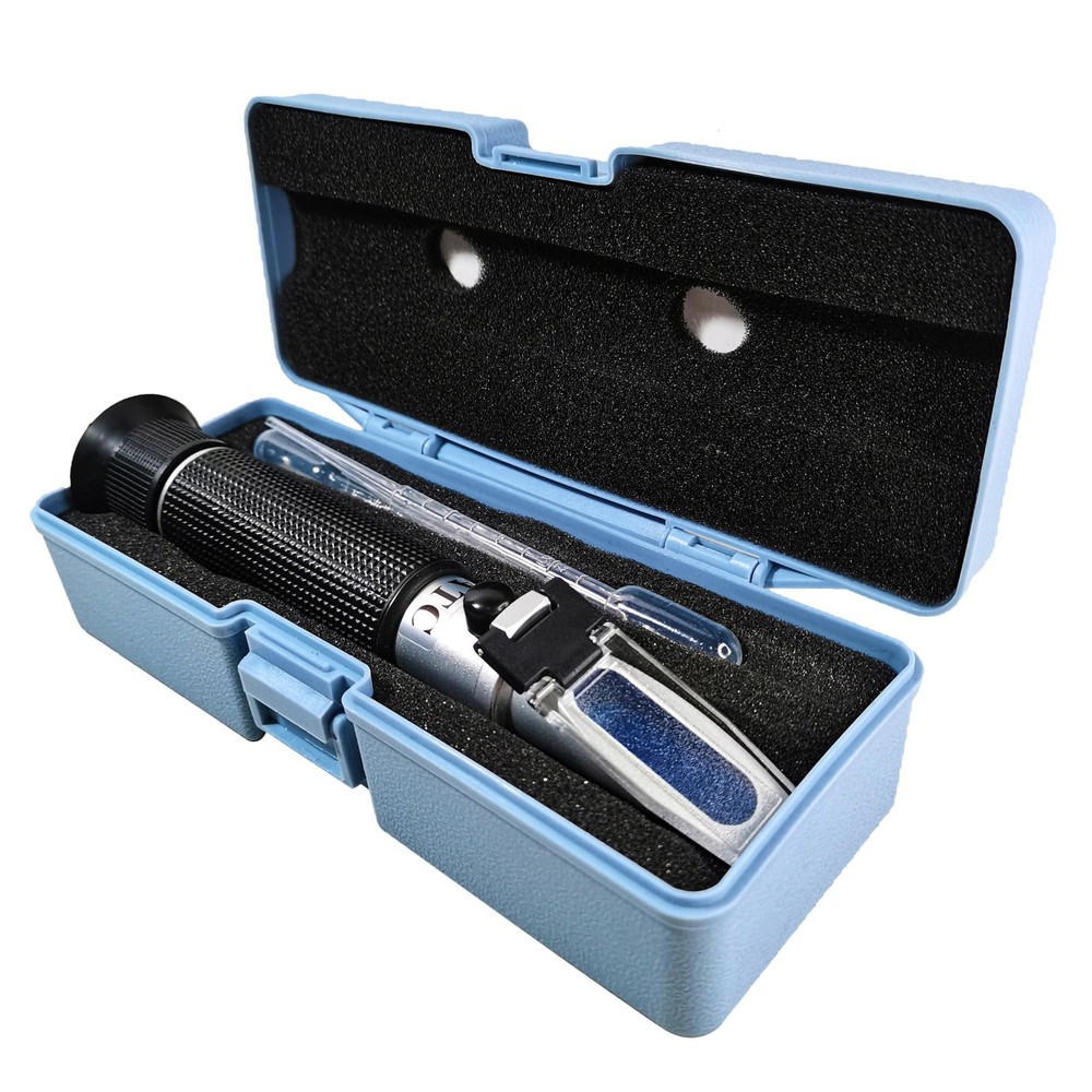 Agriculture Solutions Salinity Refractometer for Seawater and Black & Silver