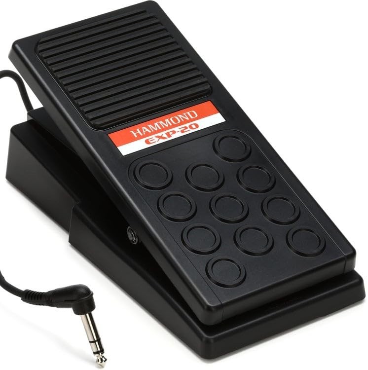 Universal Expression Pedal for Guitar, Keyboard & MIDI - Adjustable Sensitivity