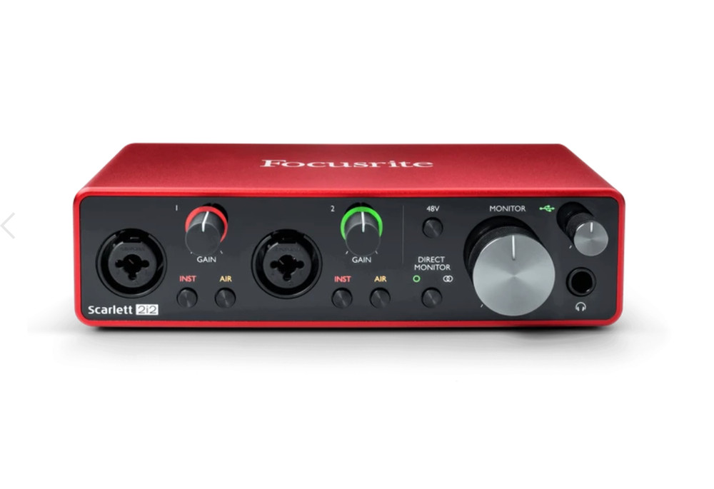 Focusrite Scarlett 2i2 3rd Gen USB Audio Interface