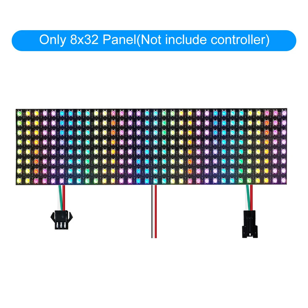 WS2812B RGB Led Digital Flexible Individually Addressable Panel Light 17Key