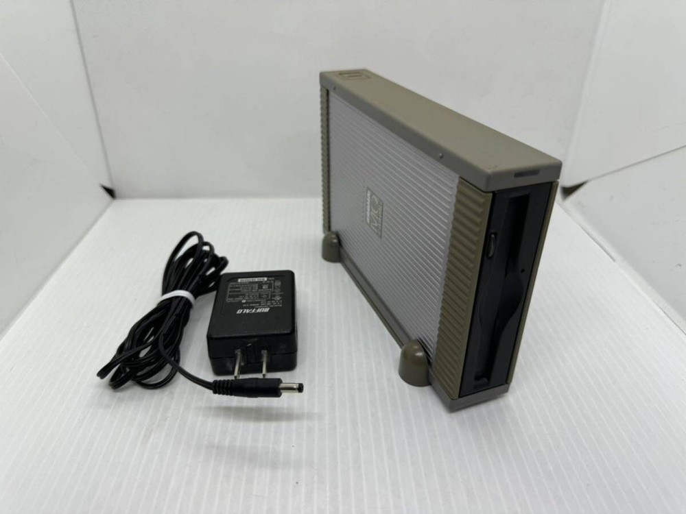 I-O DATA USB External MO Drive MOA-AX1300W/CBIDE 1300MB disk Tested