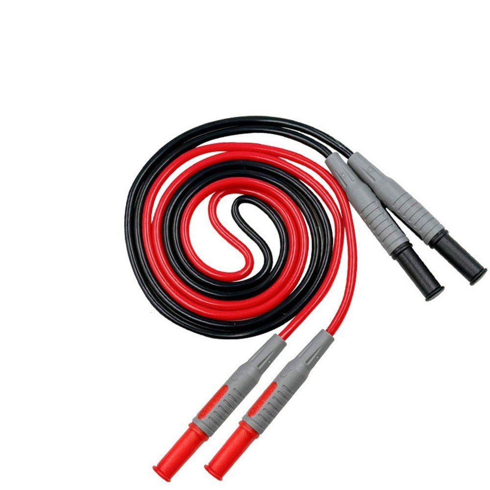 Flexible Power Test Line with Soft Silicone Cable and Double Connectors