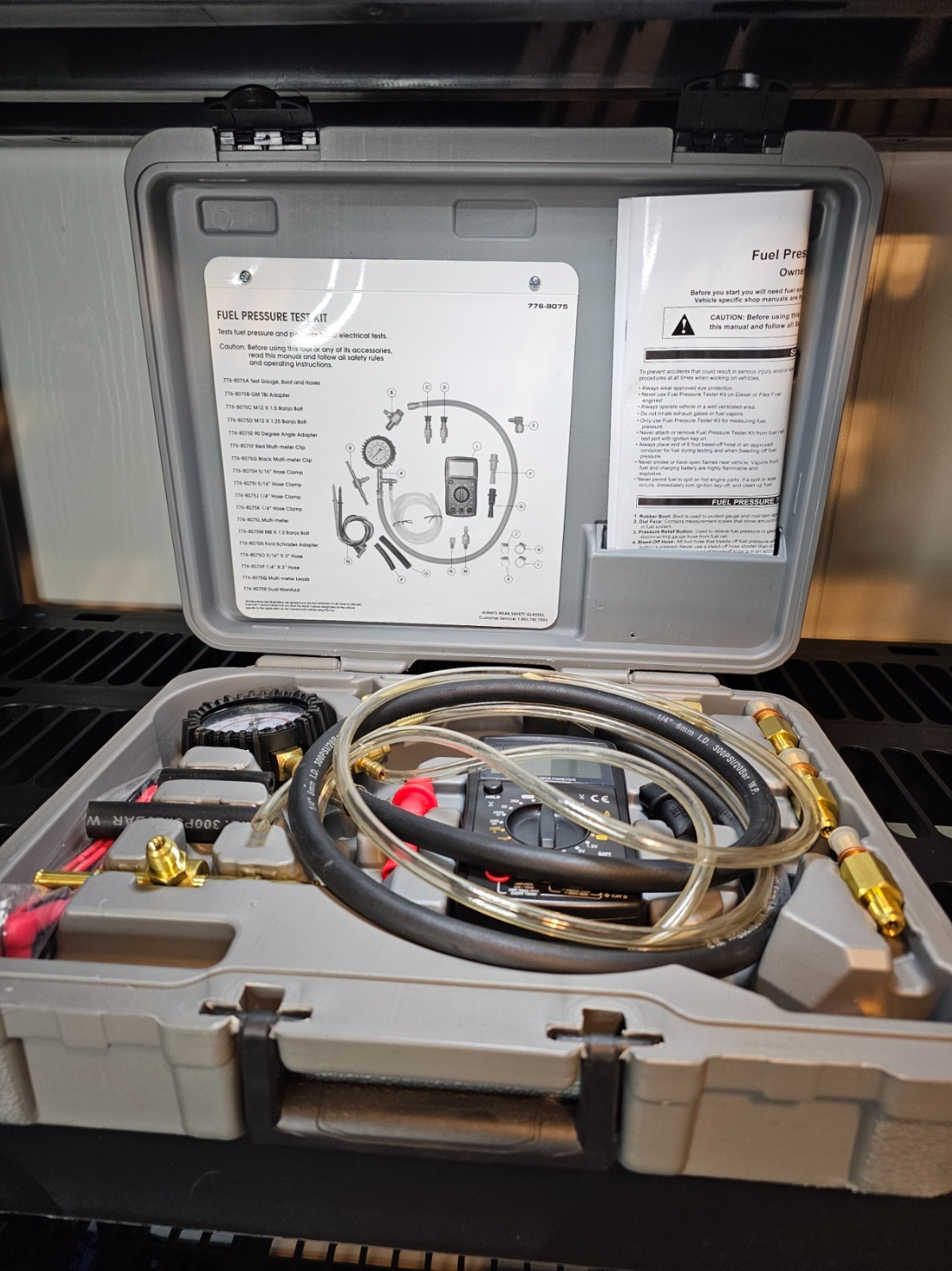 Evercraft Pressure Fuel Tester Kit for Diesel or Gas Engines, Used