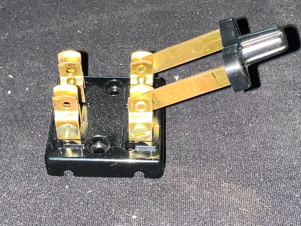 Vintage Eagle 614 New Old Stock Double Pole Single Throw Knife Switch Steampunk