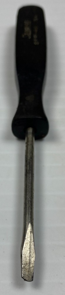 Snap-On Tools SPP46 Mini Black Hard Handle Slotted Flat Tip Screwdriver USA Tool