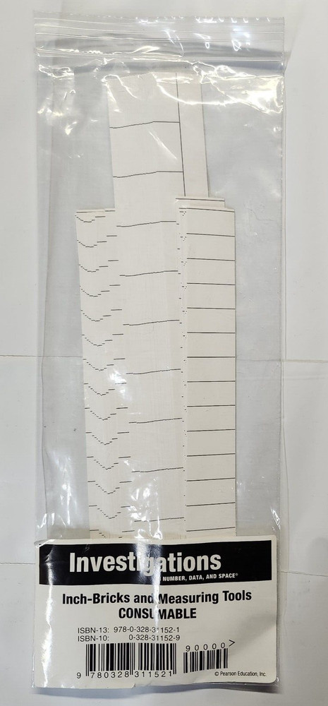 Inch Bricks & Measuring Tools - Investigations in Number, Data, and Space  / New