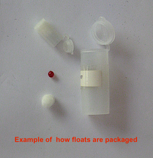 Density Gradient Colum Floats (Price for each float)