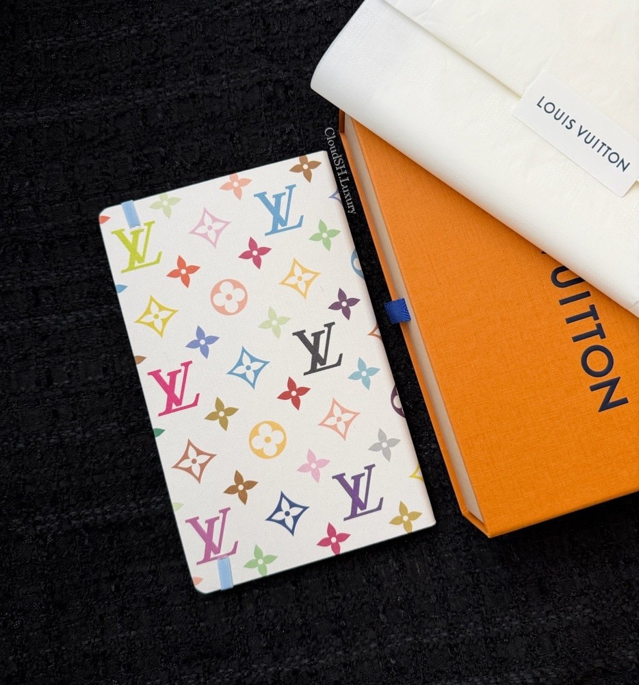 Auth Louis Vuitton LV x TM Monogram Multicolor Jane Notebook MM - Gl1301
