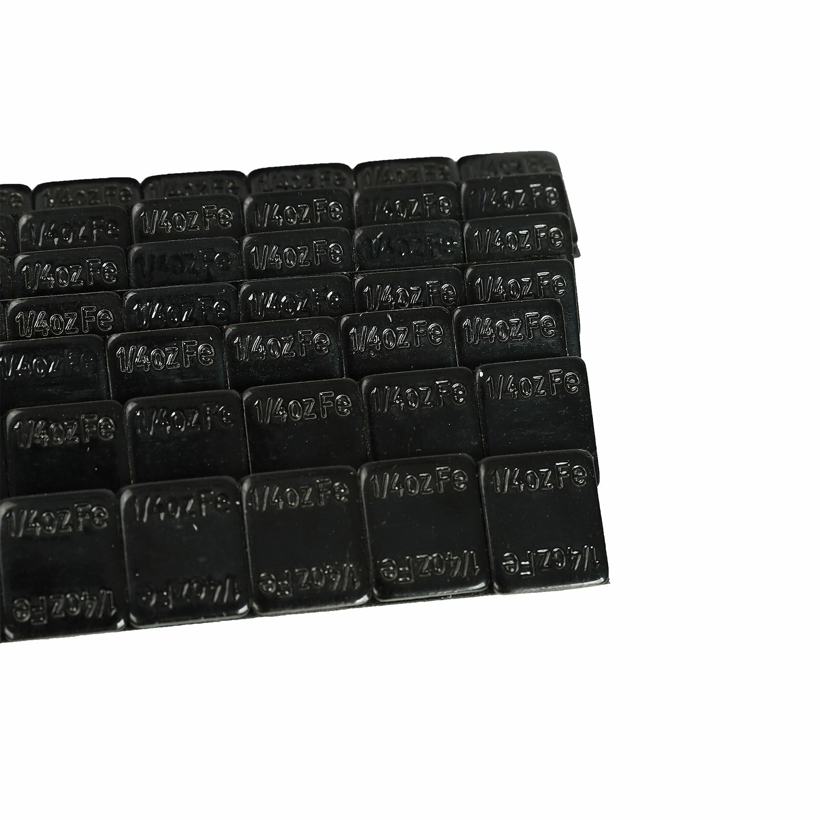 Black 1/4 Oz Wheel Weights Stick On Adhesive Tape 0.25 624Pcs 10 Lbs Box