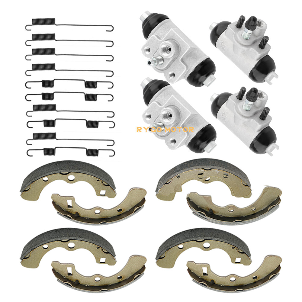 Wheel Cylinder Brake w/Shoes for Kawasaki Mule 2510 3010 4010 Diesel KAF950 4x4