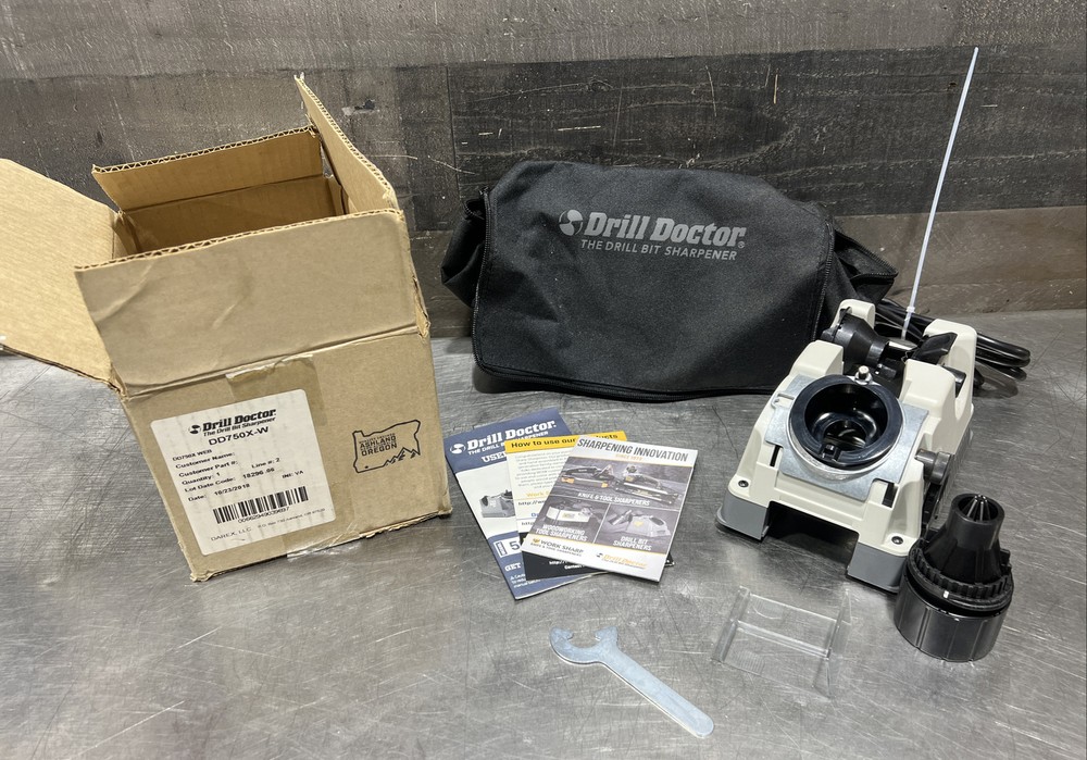 Drill Doctor 750X Drill Bit Sharpener Used Surplus
