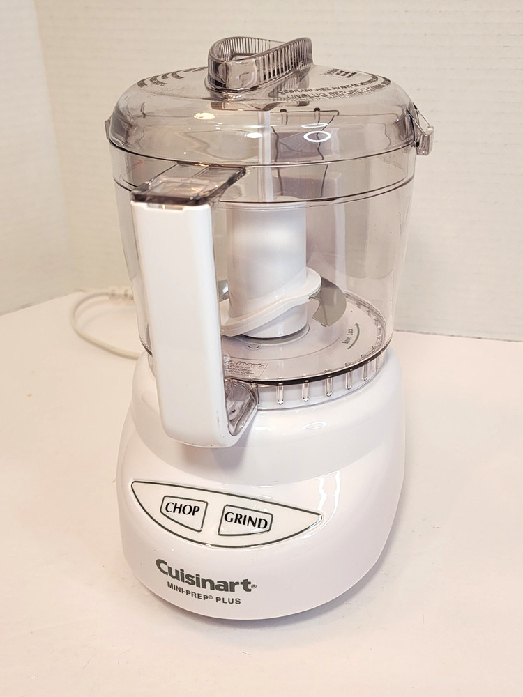 Cuisinart Mini-Prep Plus Food Processor - 3 cup - DLC-2A White - Tested & Works