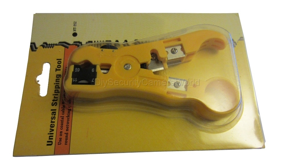 NEW UNIVERSAL CABLE WIRE JACKET STRIPPER w/CABLE CUTTER