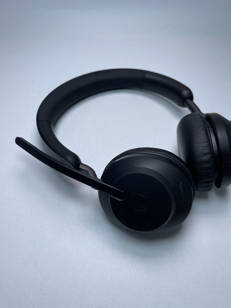 Jabra Evolve2 65 Wireless Headset With Charging Cord TESTED WORKING