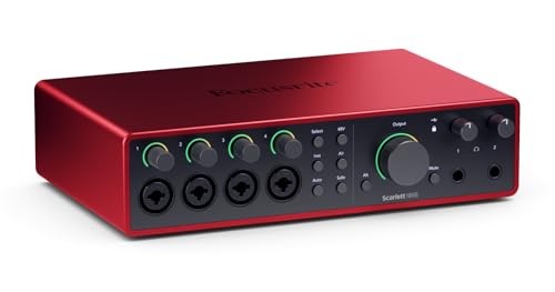 Focusrite Scarlett 18i16 USB-C Audio/MIDI Interface, 4th Generation
