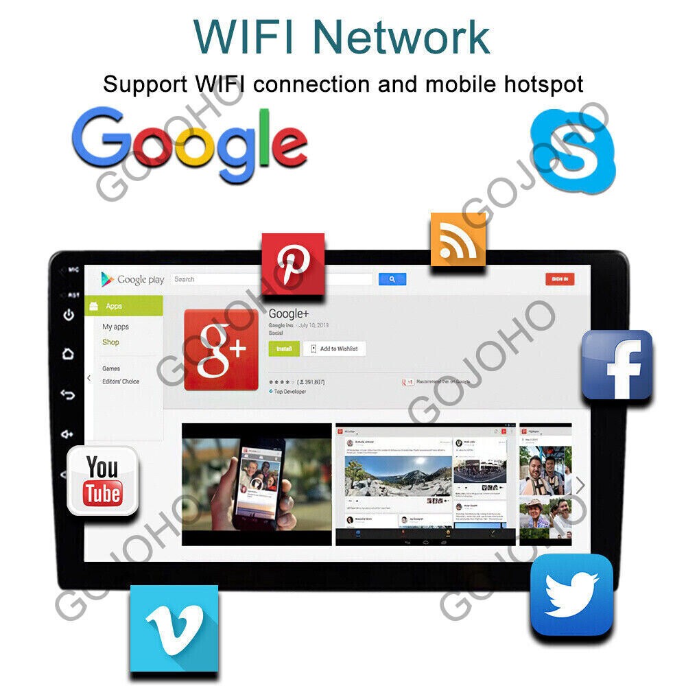 64GB Android 13 Apple CarPlay Car Stereo Radio GPS For Honda CRV CR-V 1995-2001