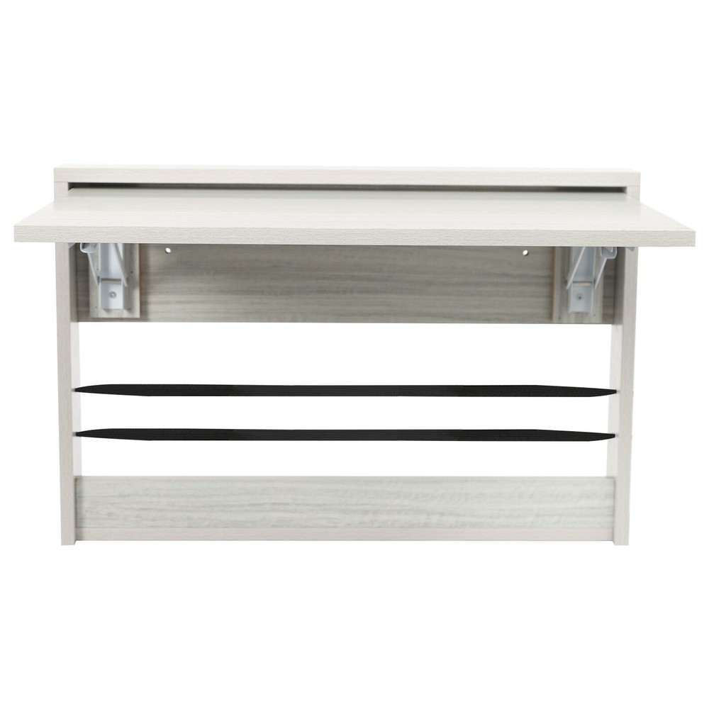 Folding Table Wall Mounted Folding Table Study Table Space Saving 23.6*13 in