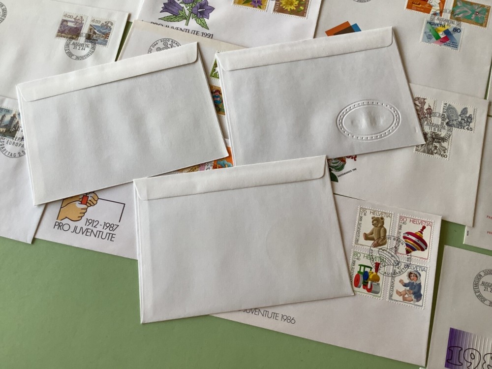 Switzerland postal covers 16 items Ref A2183