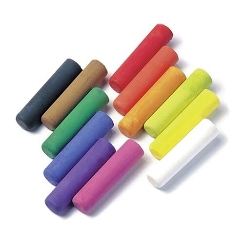 Freart Sidewalk Chalk Assorted Colors 12/Box