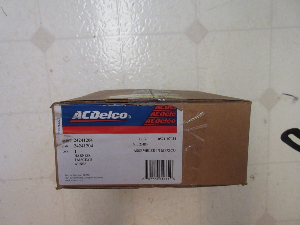 Automatic Transmission Wiring HarnessGM AC Delco 24241204  )