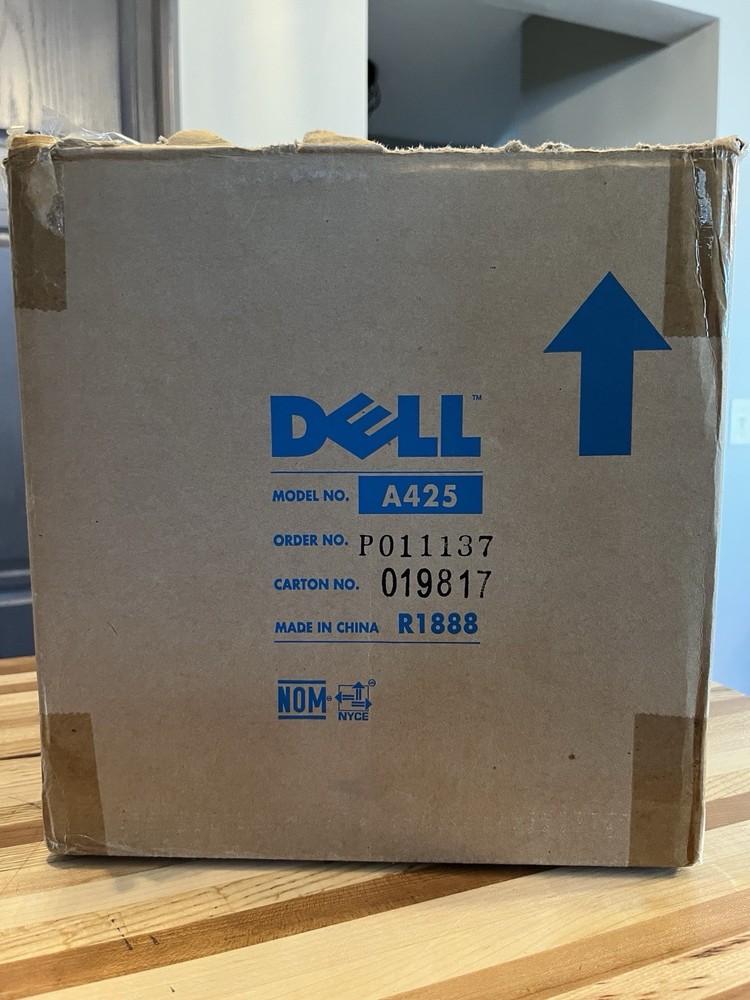 DELL A425 MULTIMEDIA COMPUTER SPEAKER SYSTEM POWERED SUBWOOFER NEW OPEN BOX