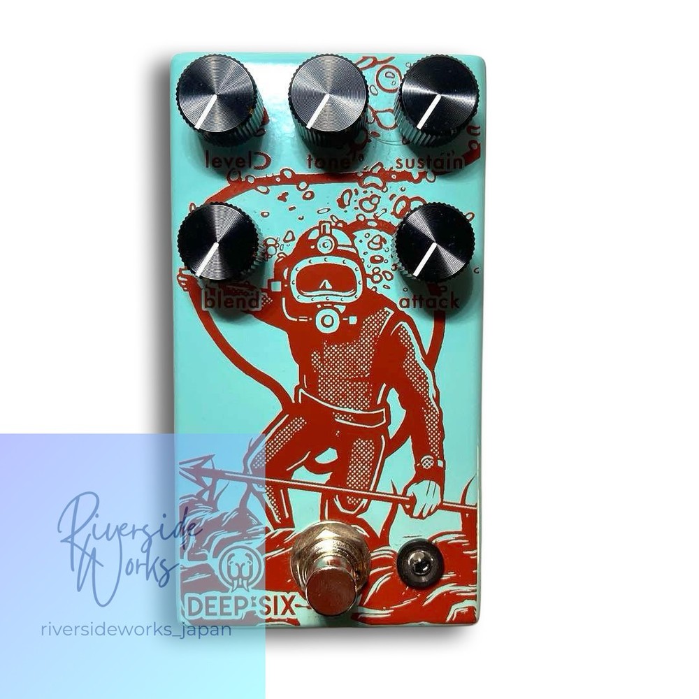 WALRUS AUDIO DEEP SIX Compressor V3 Mint