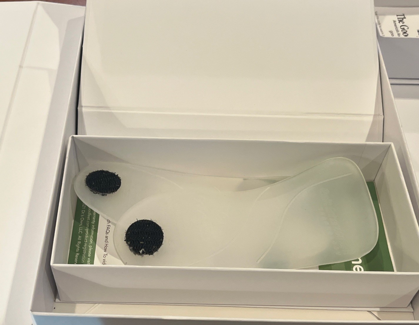 The Good Feet Store 3-Step System In Box Missing Strengtheners 259 359